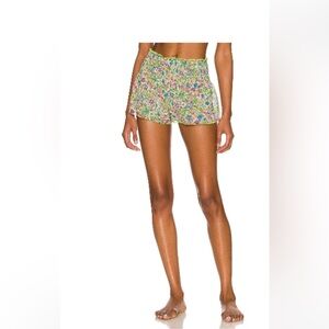 Lovers + Friends Multicolor Floral Hippy Shorts